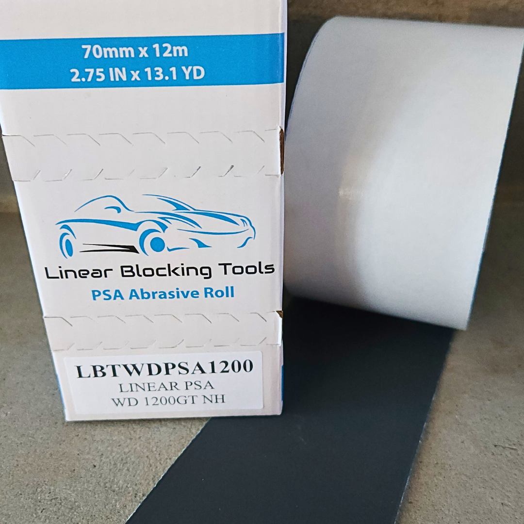 Linear Blocking Tools Wet & Dry 1200 grit Abrasive paper