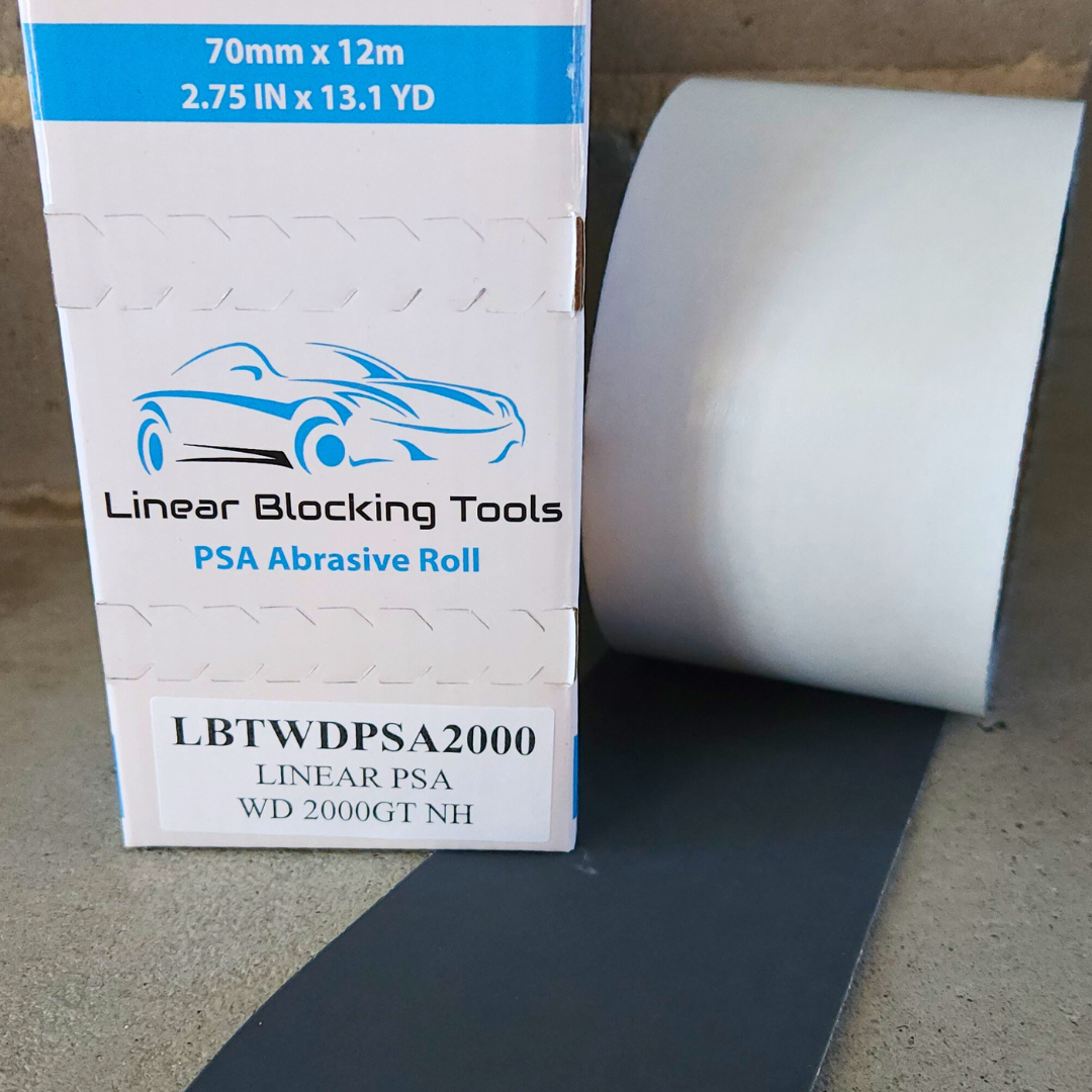 Linear Blocking Tools Wet & Dry 2000 grit Abrasive paper