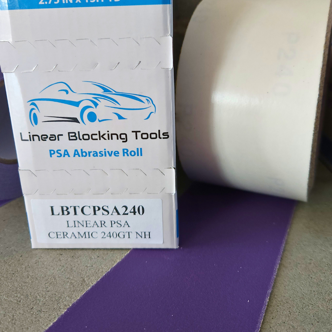 Linear Blocking Tools Abrasive Paper 240 grit