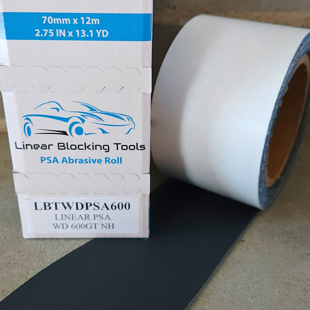 Linear Blocking Tools Wet & Dry 600 grit Abrasive paper