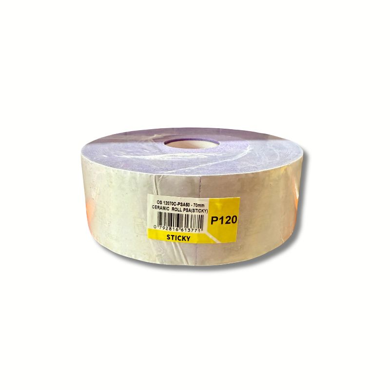 Ceramic PSA Roll - 120 Grit