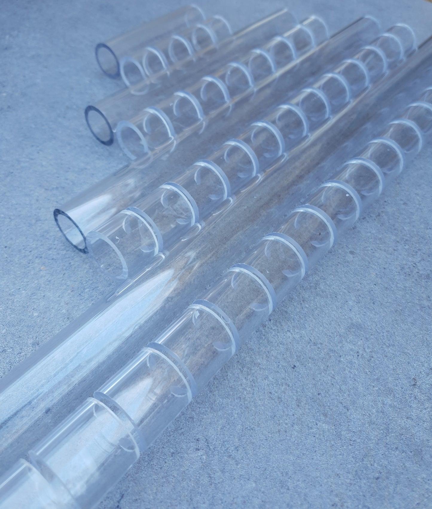 1" Round Polycarbonate Tube Sanding Block Set