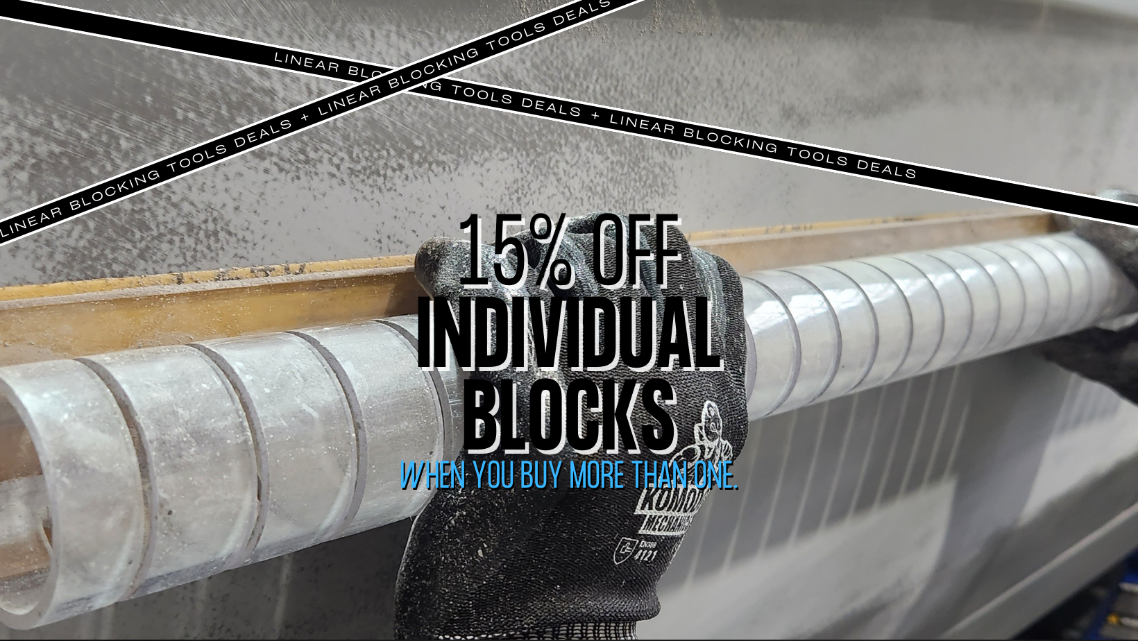 15% Off Linear Blocks when you buy more than 2!