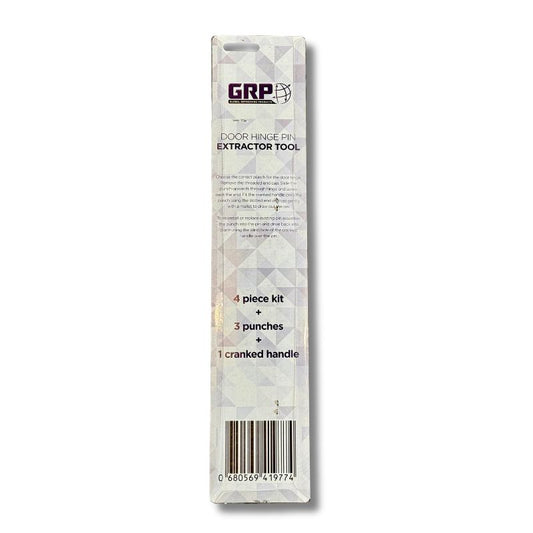 GRP Door Pin Extractor, 4 piece kit