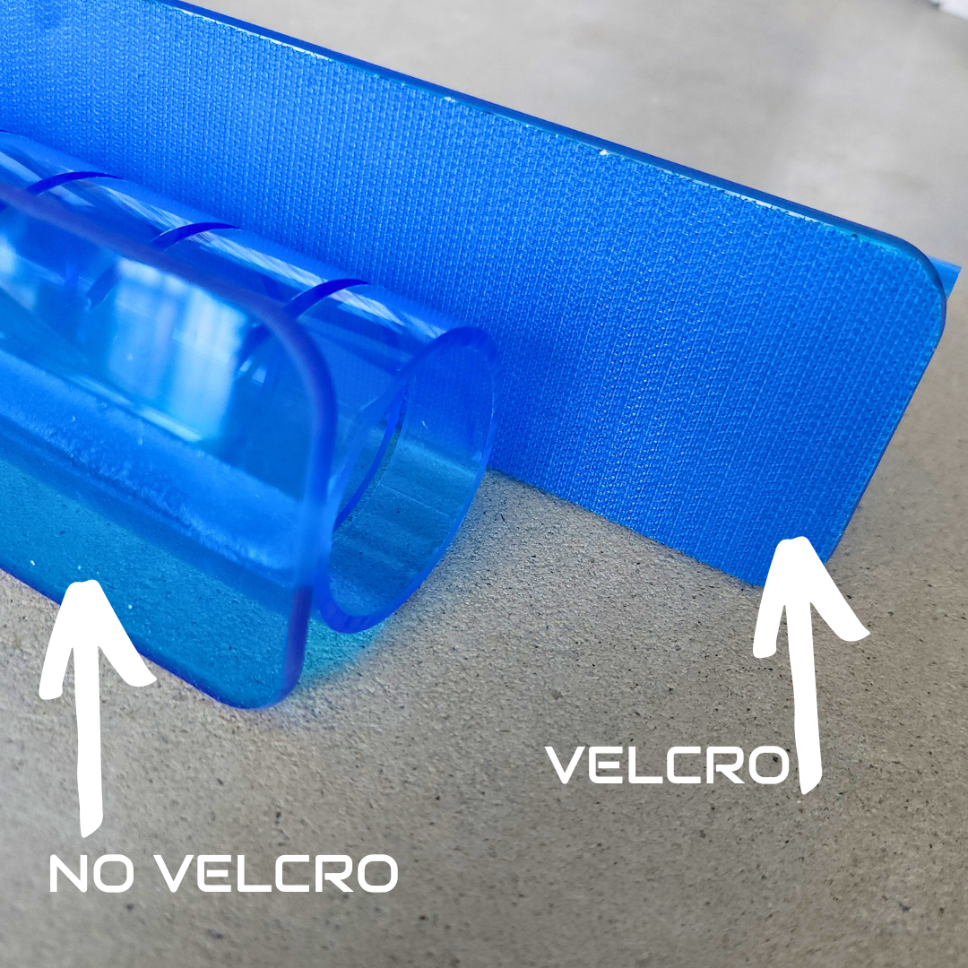 Linear Block with Velcro and without Velcro